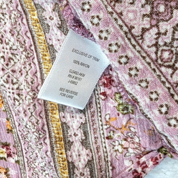 Gypsies & Moondust Boho Floral Print Belle Sleeve Longline Open Kimono Duster - Picture 5 of 12